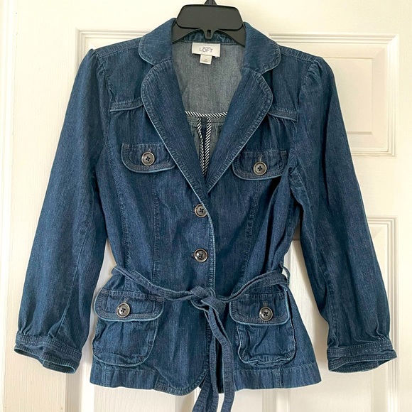 Ann Taylor Loft Denim Jacket 